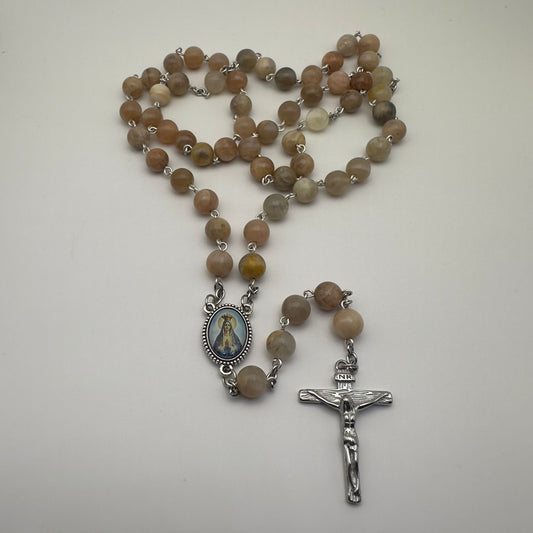 Terço de Pedra Turmalina