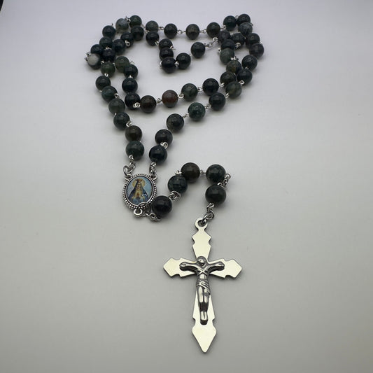 Terço de Pedra Ágata Indiana