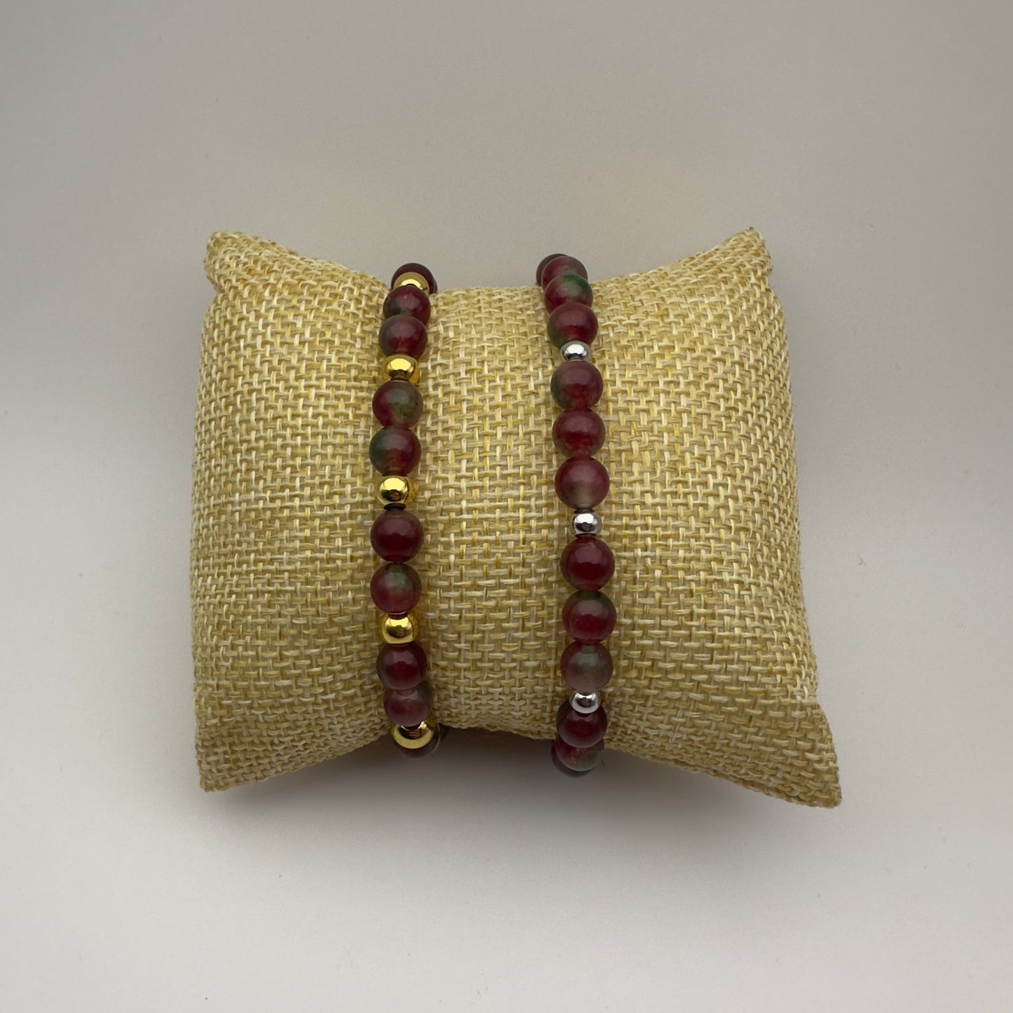 Pulseira de Pedra Jade Melancia