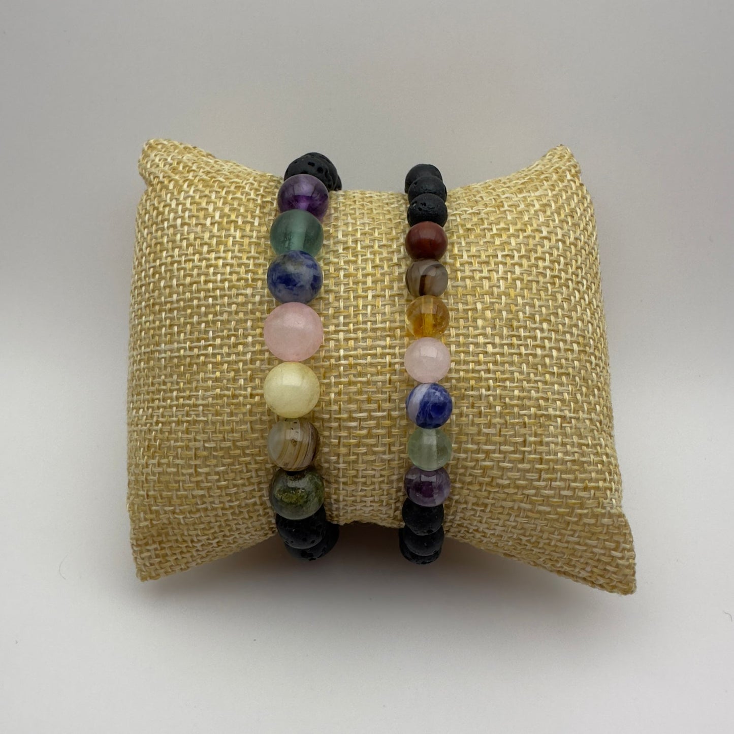 Pulseira dos Sete Chakras e Vulcânica
