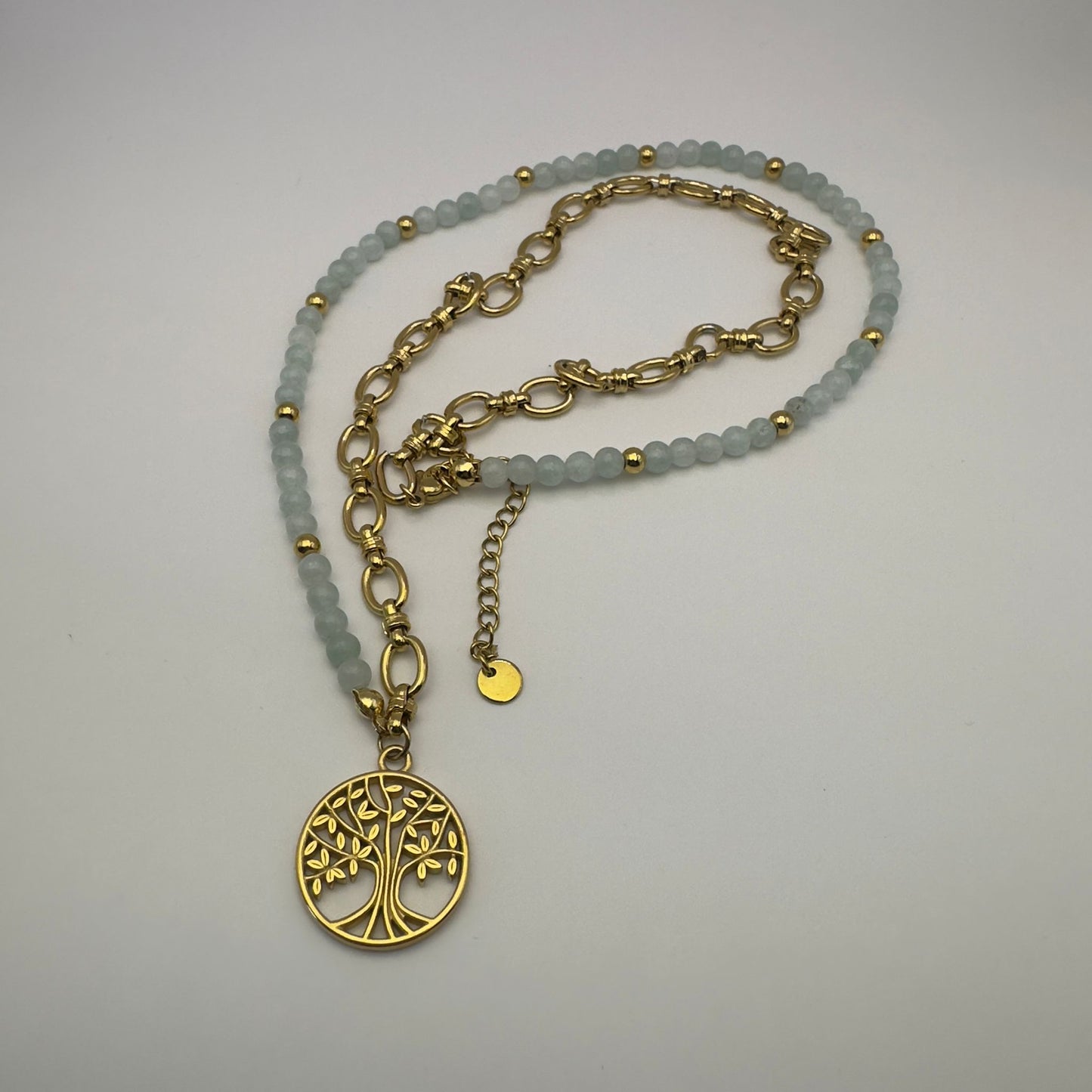 Colar de Pedra Amazonite