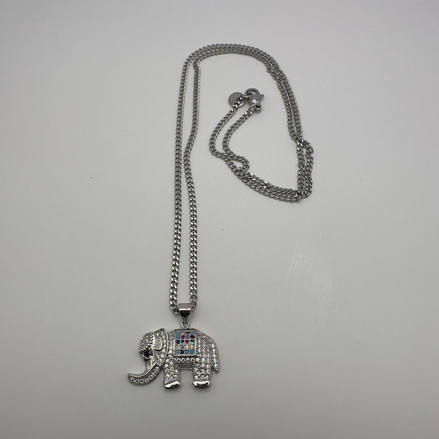 Fio Prateado Elefante