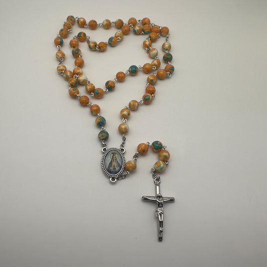 Terço de Pedra Arco-Íris