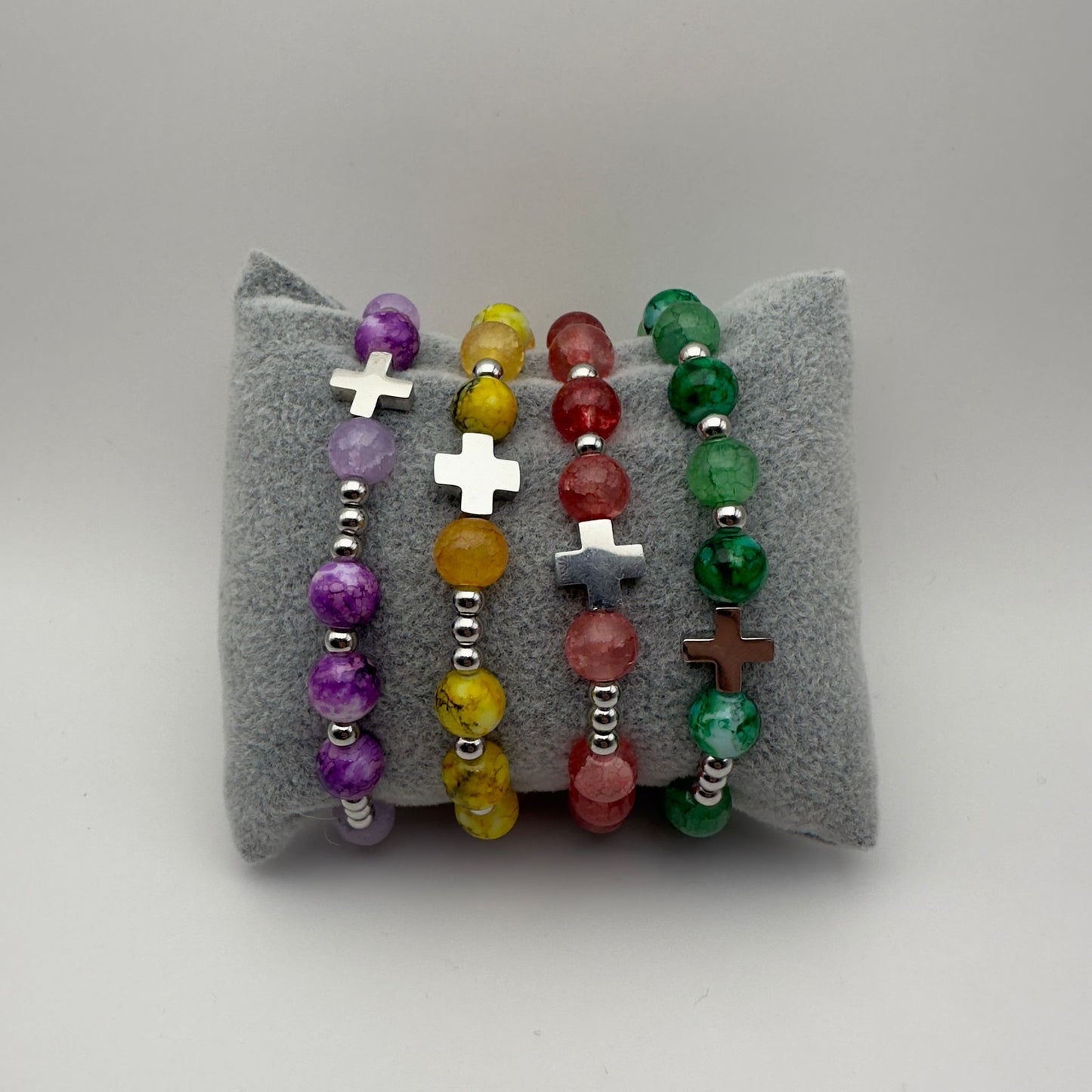 Pulseira Dezena de Pedra Ágata