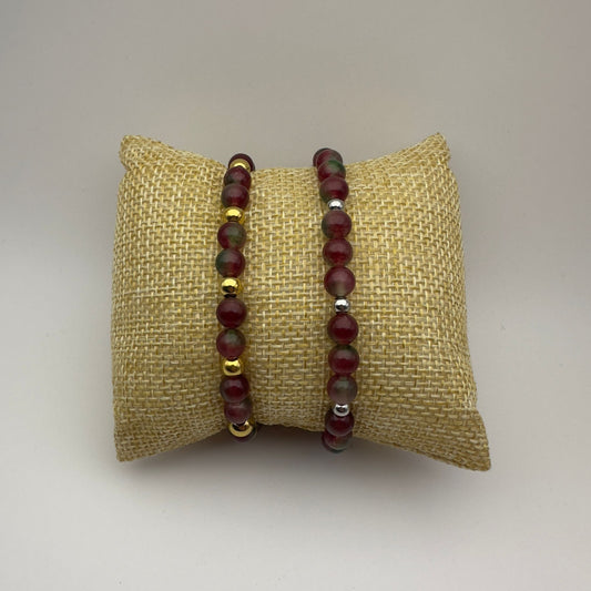 Pulseira de Pedra Jade Melancia