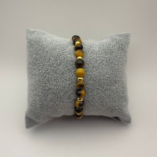 Pulseira de Pedra Olho de Tigre