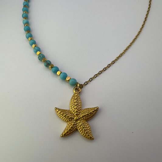 Colar Estrela de Turquesa