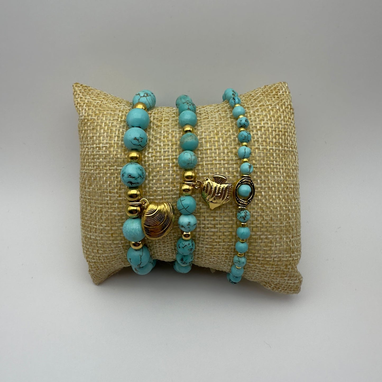 Pulseira de Pedra Turquesa